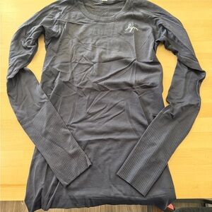 Gray Long Sleeve Lululemon Top